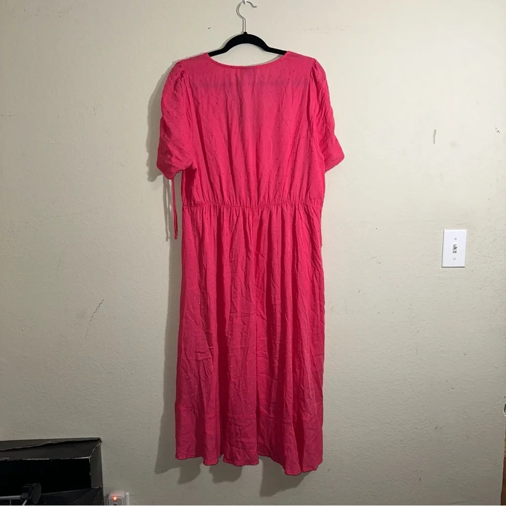 Torrid Pink Dress WITH POCKETS #134 - Picture 4 of 9
